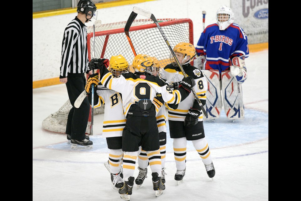 03-01-15
BWC Atom tier 1 vs Vancouver T-Birds
Photo: Jennifer Gauthier