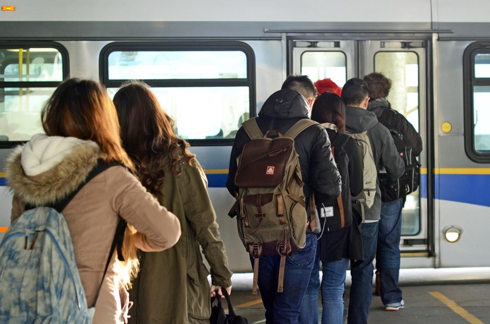 SFU students transit