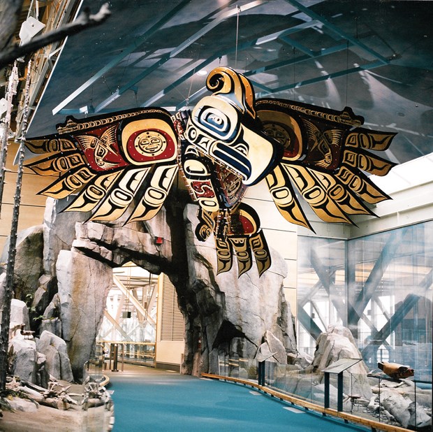 Working with the Vancouver International Airport Authority, to install the Thunderbird sculpture, ‘Hetux,’ afforded First Nations artist Connie Watts a good deal of freedom she says is essential to all artists. Photo submitted