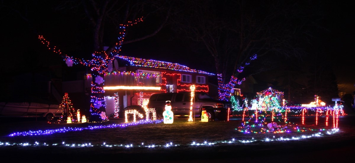 Christmas lights tour All entrants and winners Victoria Times Colonist