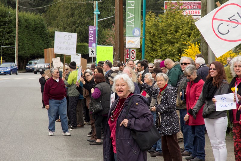 B C-51 protest