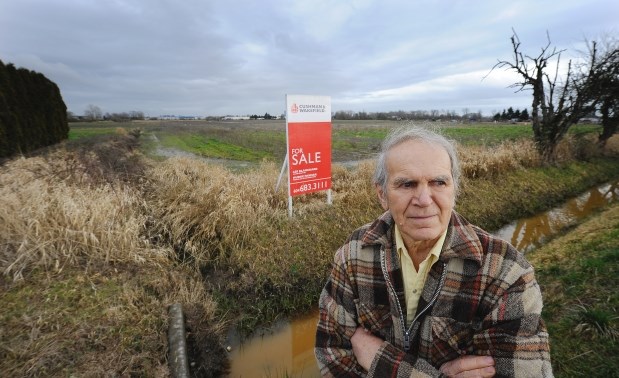 Coun. Harold Steves has long fought the port over the development of farmland. Photo by Vancouver Sun