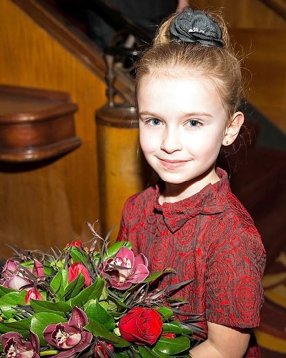 Wish kid Avery Carpenter, who has undergone several open heart surgeries at B.C. Children’s Hospital, co-emceed Children’s Wish Foundation’s marquee dinner and auction at the Vogue Theatre.