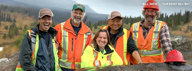 Richmond's Alan Qiao, second right, owns Dease Lake Jade Mines and will star in Discovery channel show Jade Fever