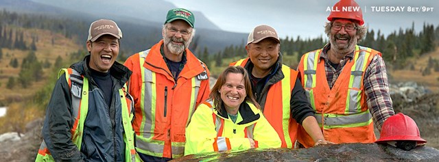 Richmond's Alan Qiao, second right, owns Dease Lake Jade Mines and will star in Discovery channel show Jade Fever