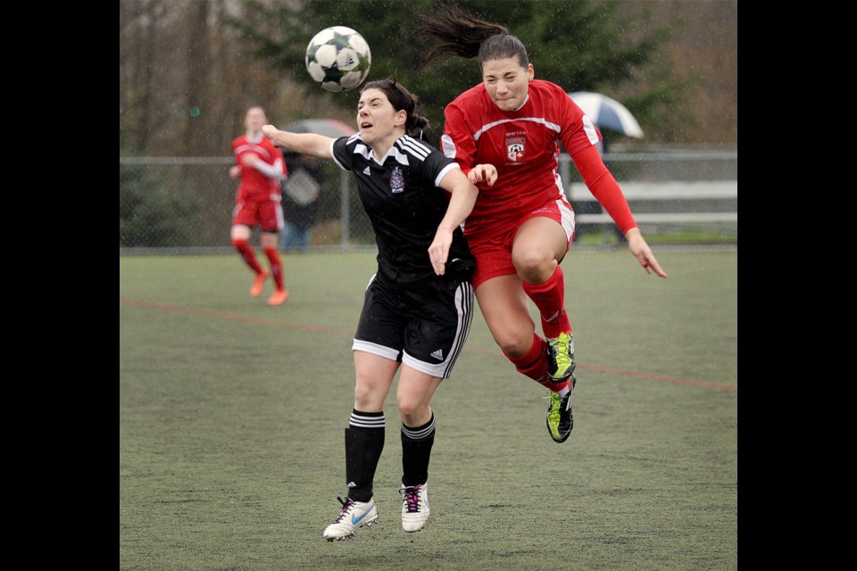 03-29-15
Burnaby Girls FC Rush vs Wickham FC in MWSL Division 1 consolation Cup Final.
Photo: Jennifer Gauthier