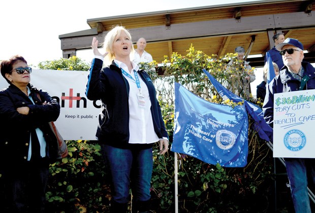Protest at LGH