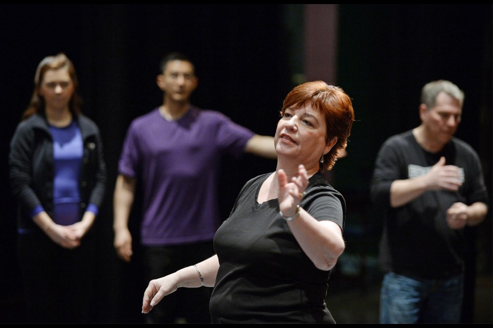 Suzanne Ouellette is choreographing My Fair Lady, the Royal City Musical Theatre production that opens this week at Massey Theatre.
