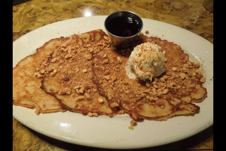 Best. Pancakes. Ever. Served at Old Town Café in Bellingham. Photo Sandra Thomas