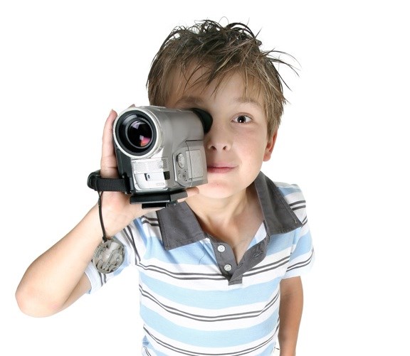 Kid with camera