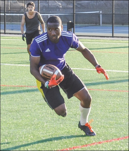 Touch discount back football