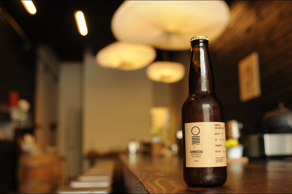 Kombucha fans can get their fix on tap or in bottles at 05 Rare Tea Bar.