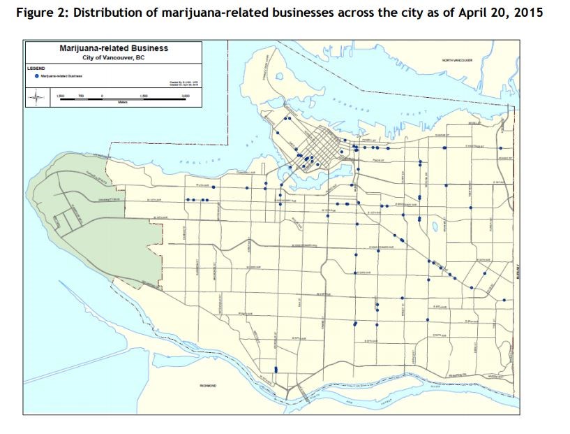City of Vancouver map.