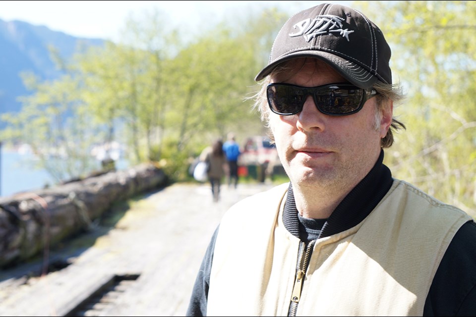 Brendan Leeson upset about the response to vessel sinking in Squamish.