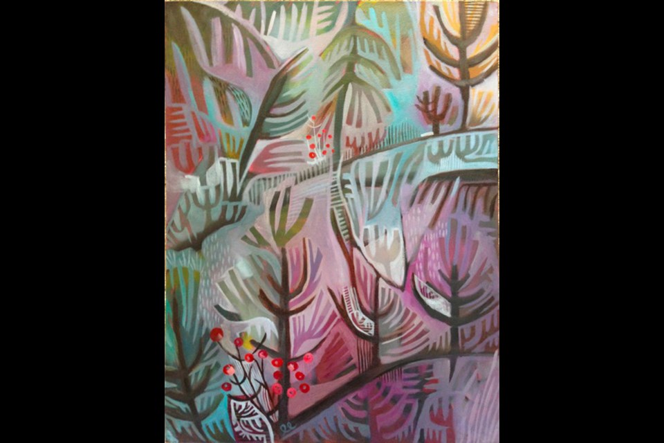 Off Season by Jana Curll, oil on canvas.