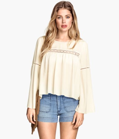 Crinkled Blouse from H&M