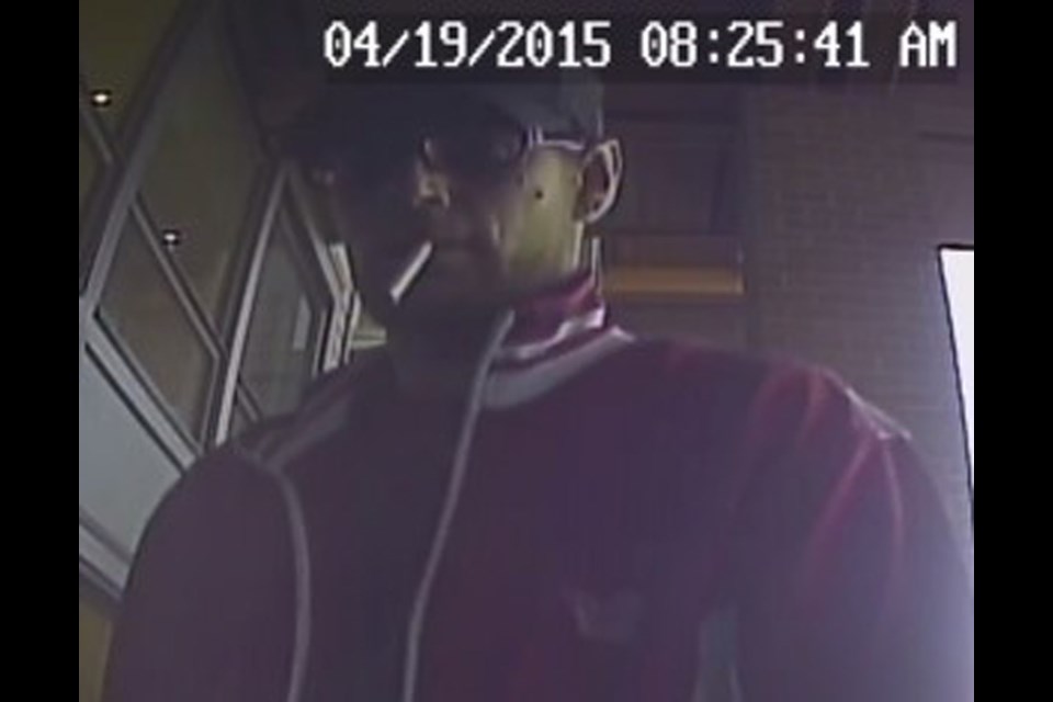 Do you know this man? He is wanted by New Westminster police for alleged mail box thefts.
