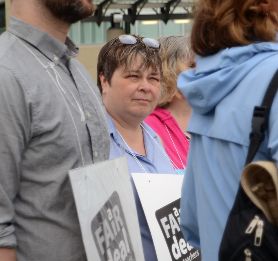 Rae Figursky, Burnaby Teachers' Association president