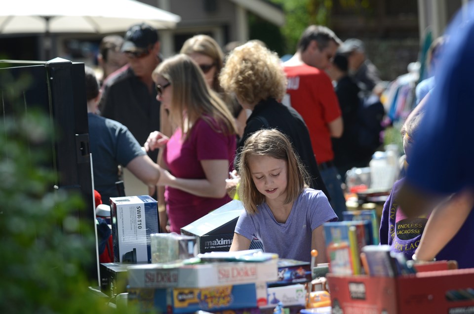 Queen's Park yard sale