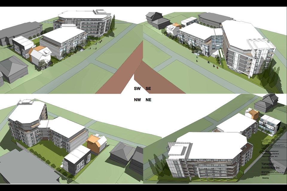 Cressey development has applied to rezone land at the corner of Commercial Drive and East 18th.