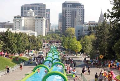 waterslide