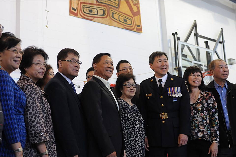 Chinese and aboriginal leaders joined together Tuesday to honour Jim Chu for his service as police chief, saying his seven-and-a-half years of leading the Vancouver Police Department helped improve relations with their communities and make the city a safer place. Photo Dan Toulgoet