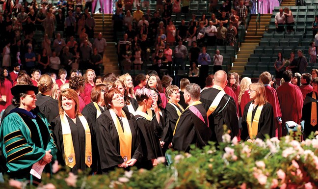 It was a proud day at the CN Centre on Saturday afternoon as students and families celebrated graduating during the 2015 CNC Convocation.