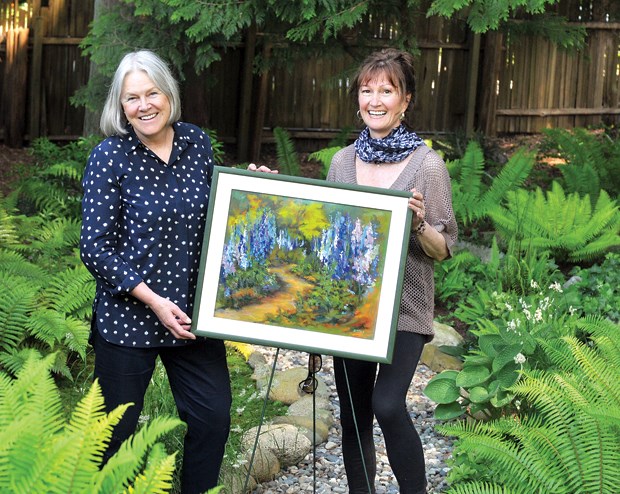 Art in the garden