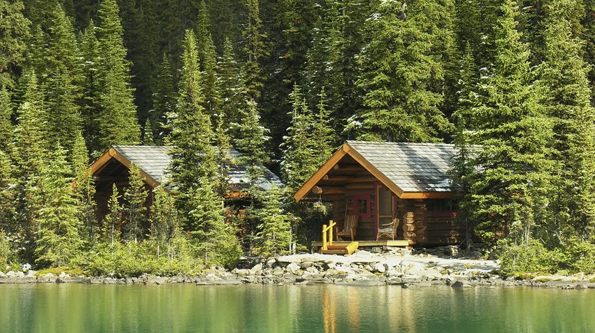 lakefront cabin recreational real estate property