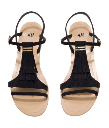 Fringed Sandals $29.95, H&M