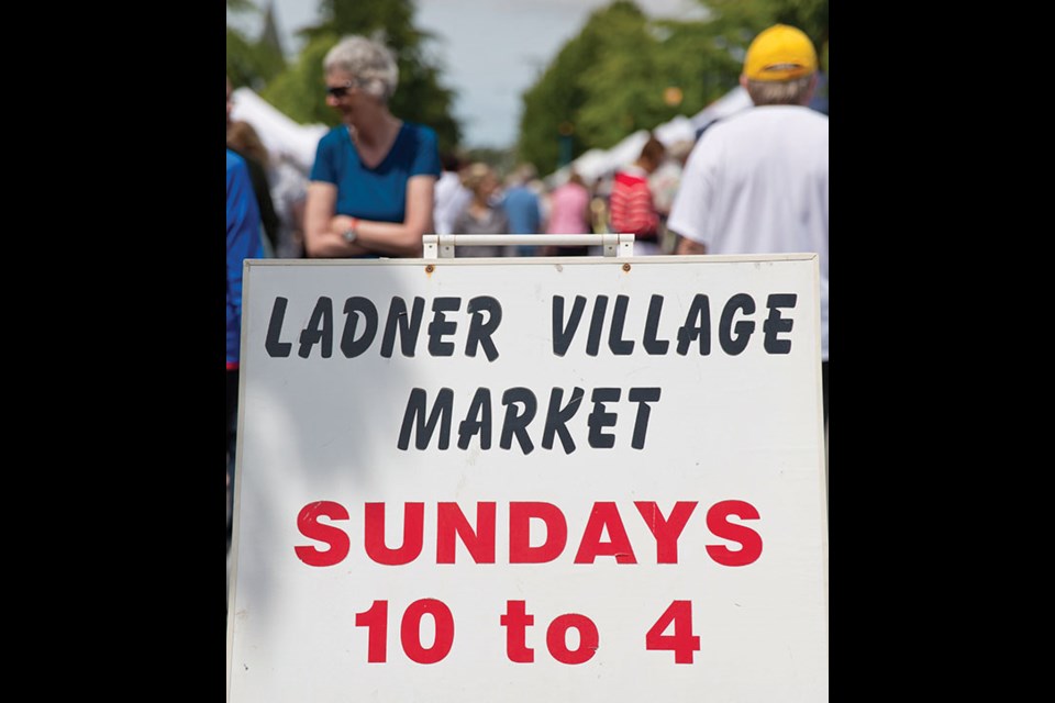 Vendors and shoppers alike will be flocking to Ladner this Sunday for the first installment of the ever-popular Ladner Village Market.