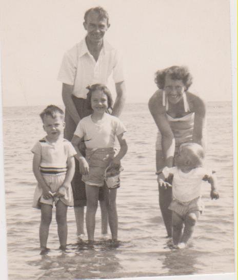 Sports editor Tom Berridge's father Meredith Berridge, pictured here with his family. Advice: My father was a man of few words. But there was one subject that would draw him out of his silence. Heaven help us if we ever talked back to our Mother. “Women should always be given the utmost respect,” he used to say.