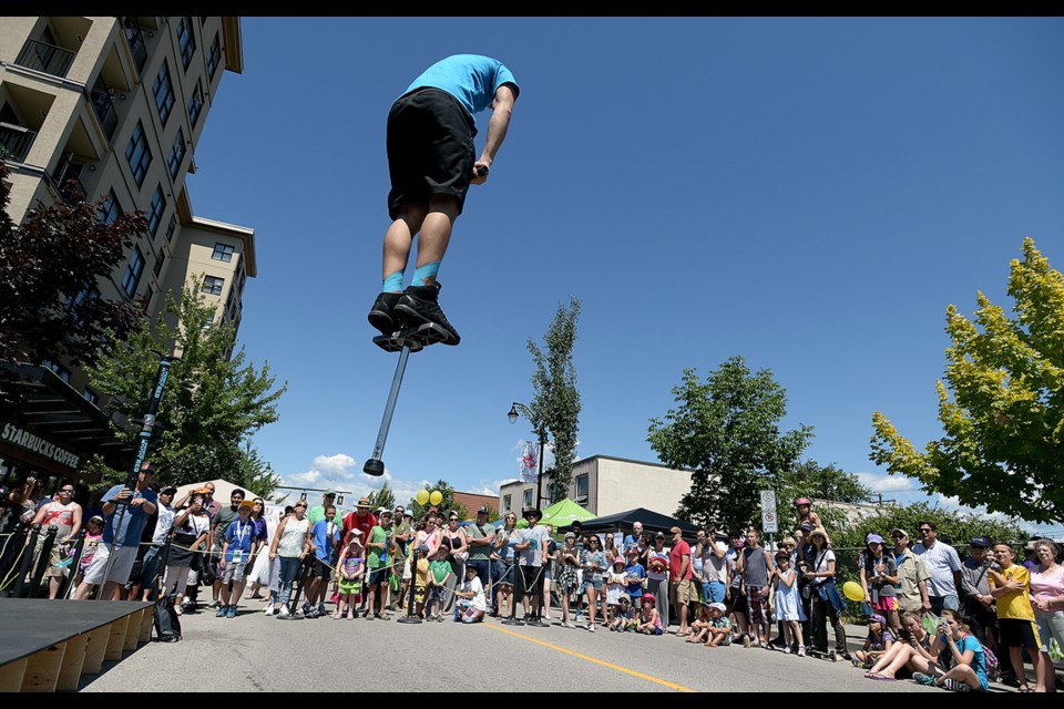 Pogo Fred was one of the attractions at Sapperton Day 2015, which featured entertainment, vendors, food and much more.This year's event is set for Sunday, June 10.