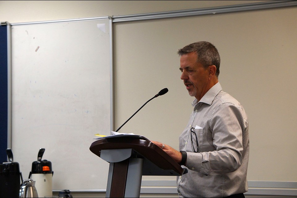 Joe Webber, vice-president of operations at Squamish Terminals