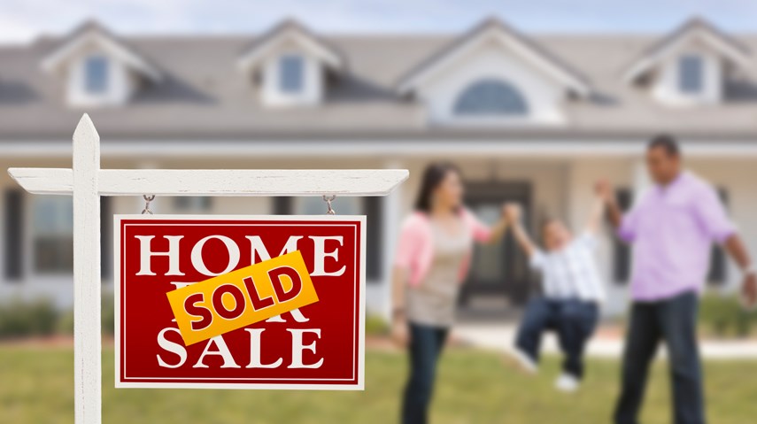 home sold with family
