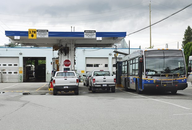 bus depot