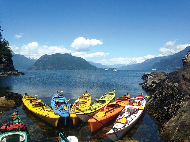 Marine trail opens for Sea to Sky kayakers