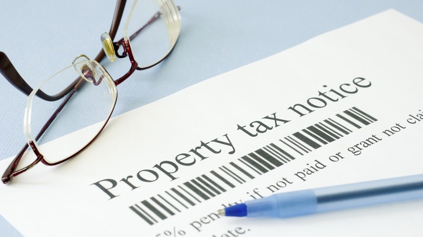 Property tax notice
