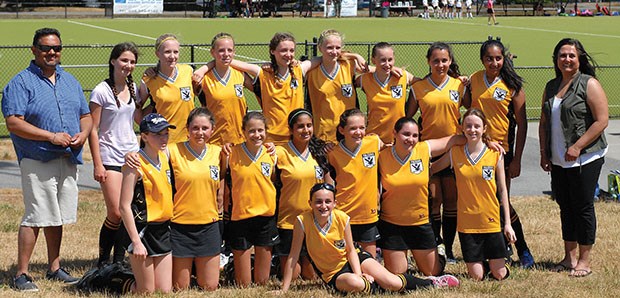 U14 Delta Falcons placed fourth out of 10 teams at the Club India Tournament, capping a season that saw the girls make considerable progress.
