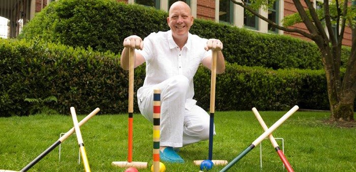 Port Coquitlam Mayor Greg Moore Croquet Port Coquitlam Foundation