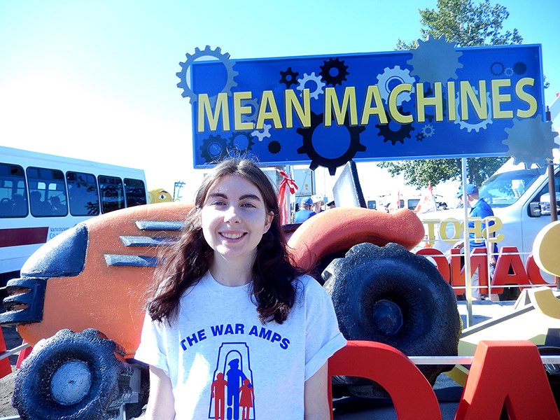 War Amps champ Jasmine Carlin of Port Coquitlam