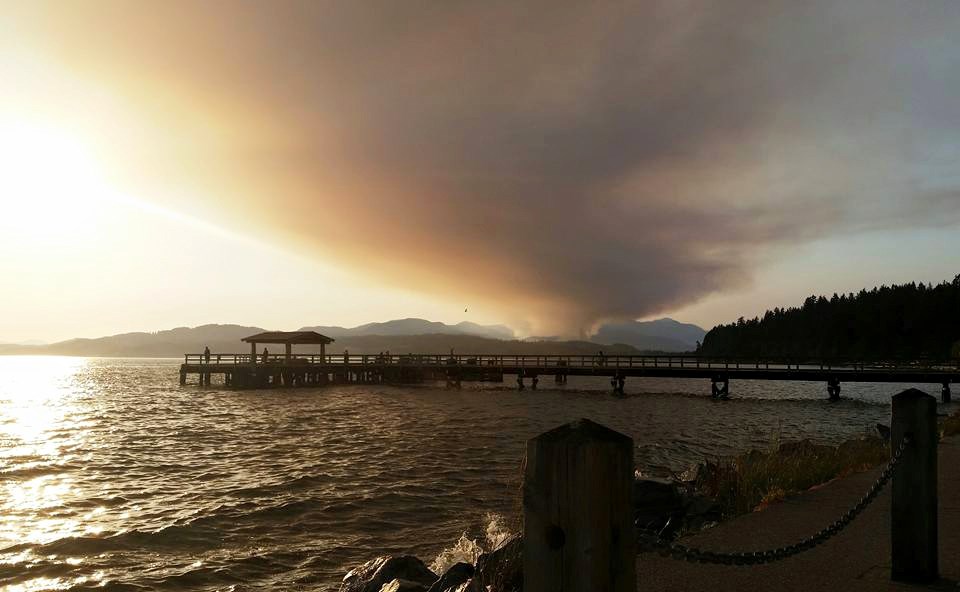 July 3 from Davis Bay.