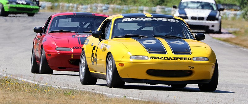 Coquitlam Allan Harvey yellow Mazda