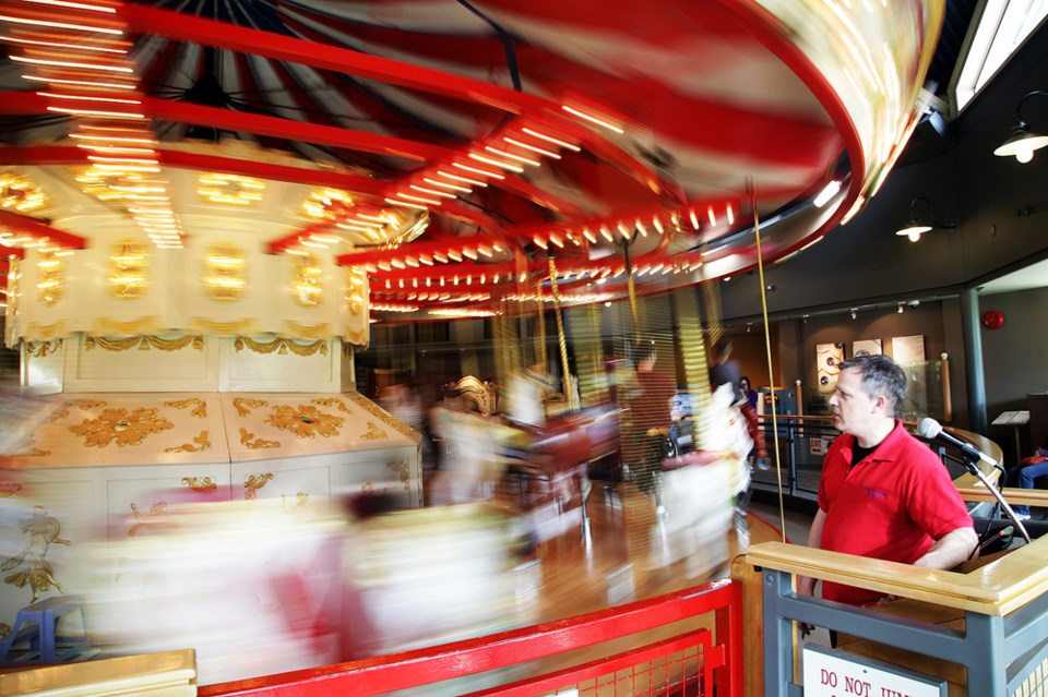Burnaby Village Museum carousel