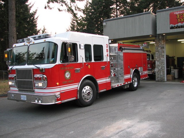 Highlands fire truck photo