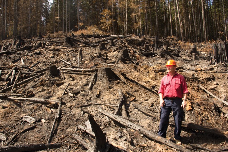 No open flames remain at the Old Sechelt Mine fire, although some areas inside the containment perimeter will continue to smoke until the next heavy rain falls, says incident commander Reg Trapp. See more photos in our online galleries.