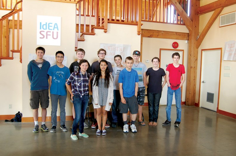 The Interdisciplinary Entre­preneurship Association (IdEA) recently held an Innovation Summer Camp, July 6 to 10, at the Seaside Centre in Sechelt, for teens aged 12 to 19. See more photos in our online galleries.