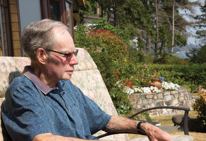 Alvie Thompson was honoured last month with an induction into the BC Golf Hall of Fame. Thompson still gets in the occasional game, but he’s enjoying his retirement on the Sunshine Coast with his wife Donna.