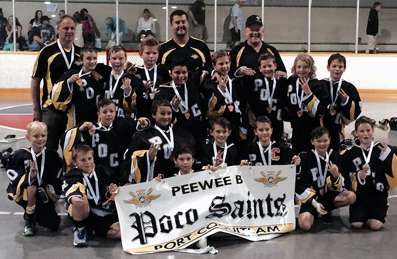 Port Coquitlam peewee Saints