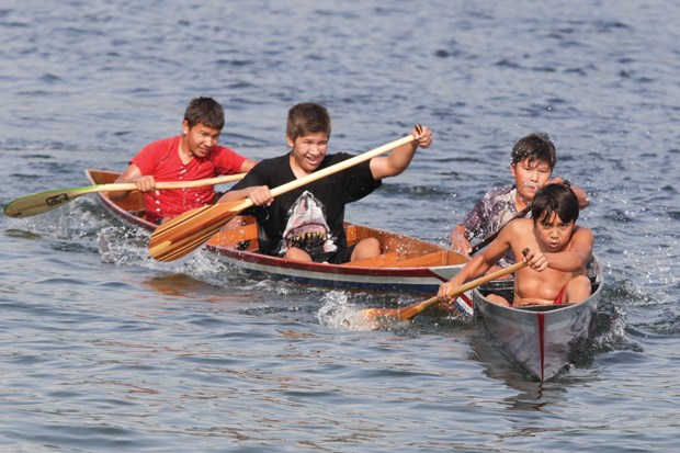 Cates canoe race
